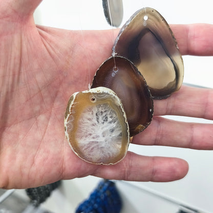 Carillon - Agates Naturelles (5 x 3 cm)