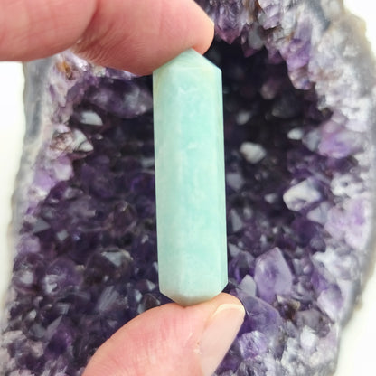 Pointe Biterminée - Amazonite (4/5 cm)