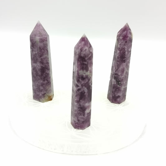 Pointe - Lépidolite (8/9 cm)