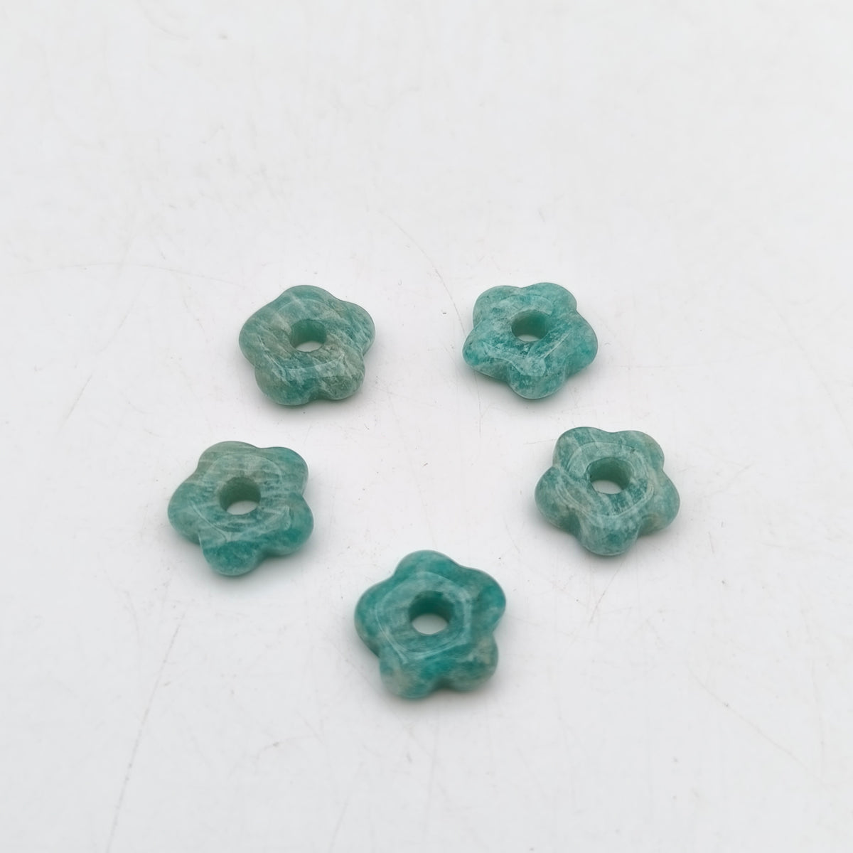 Pendentif Fleur Amazonite