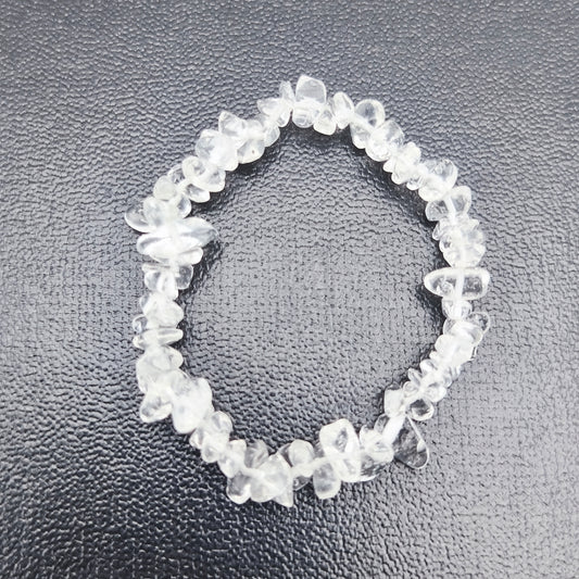 Bracelet baroque en Cristal de Roche (Collection Femme / Enfant)