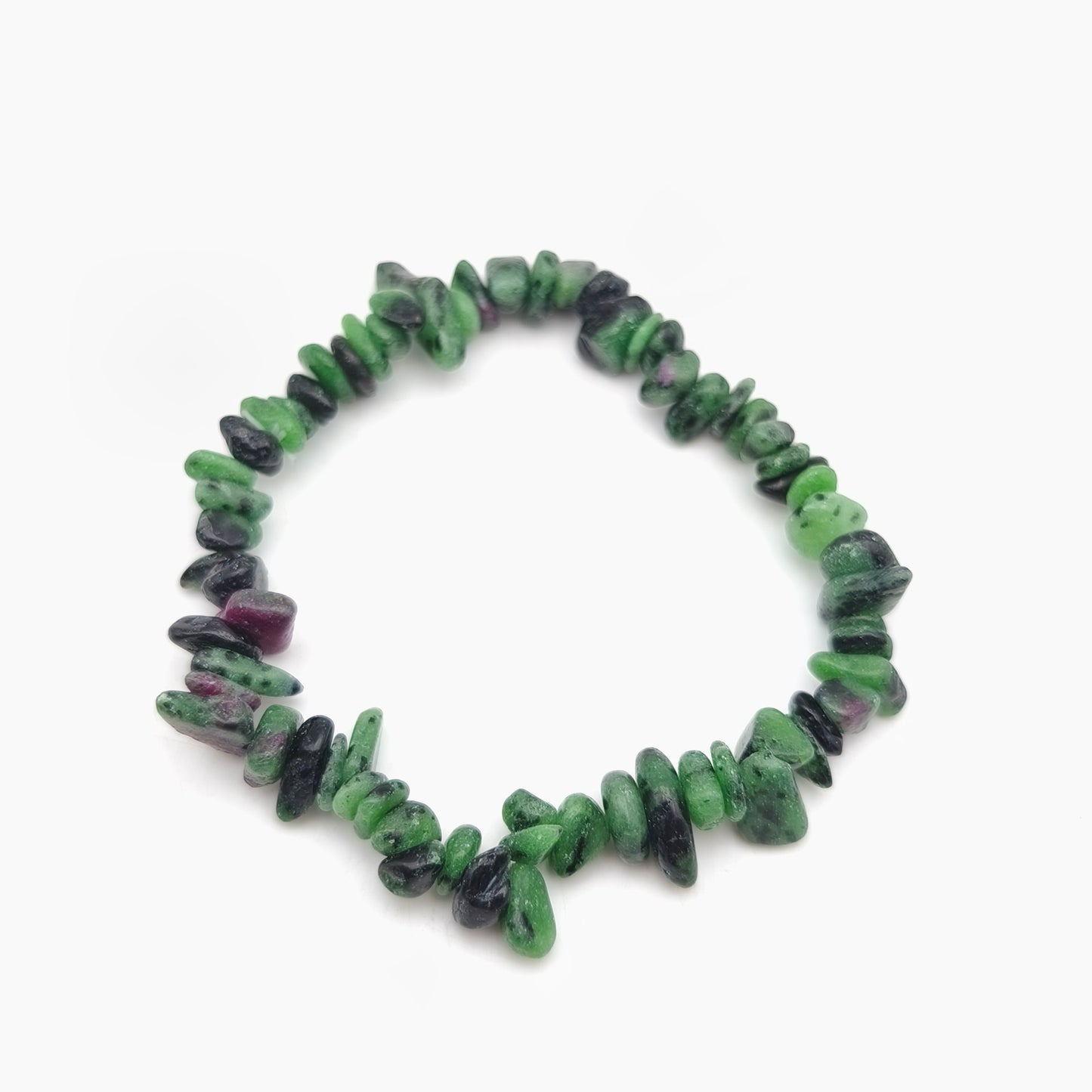 Bracelet baroque en Rubis / Zoïsite (Collection Enfant)