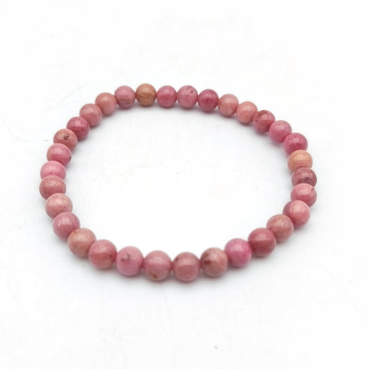 Bracelet en perles - Rhodonite EXTRA (6 mm)