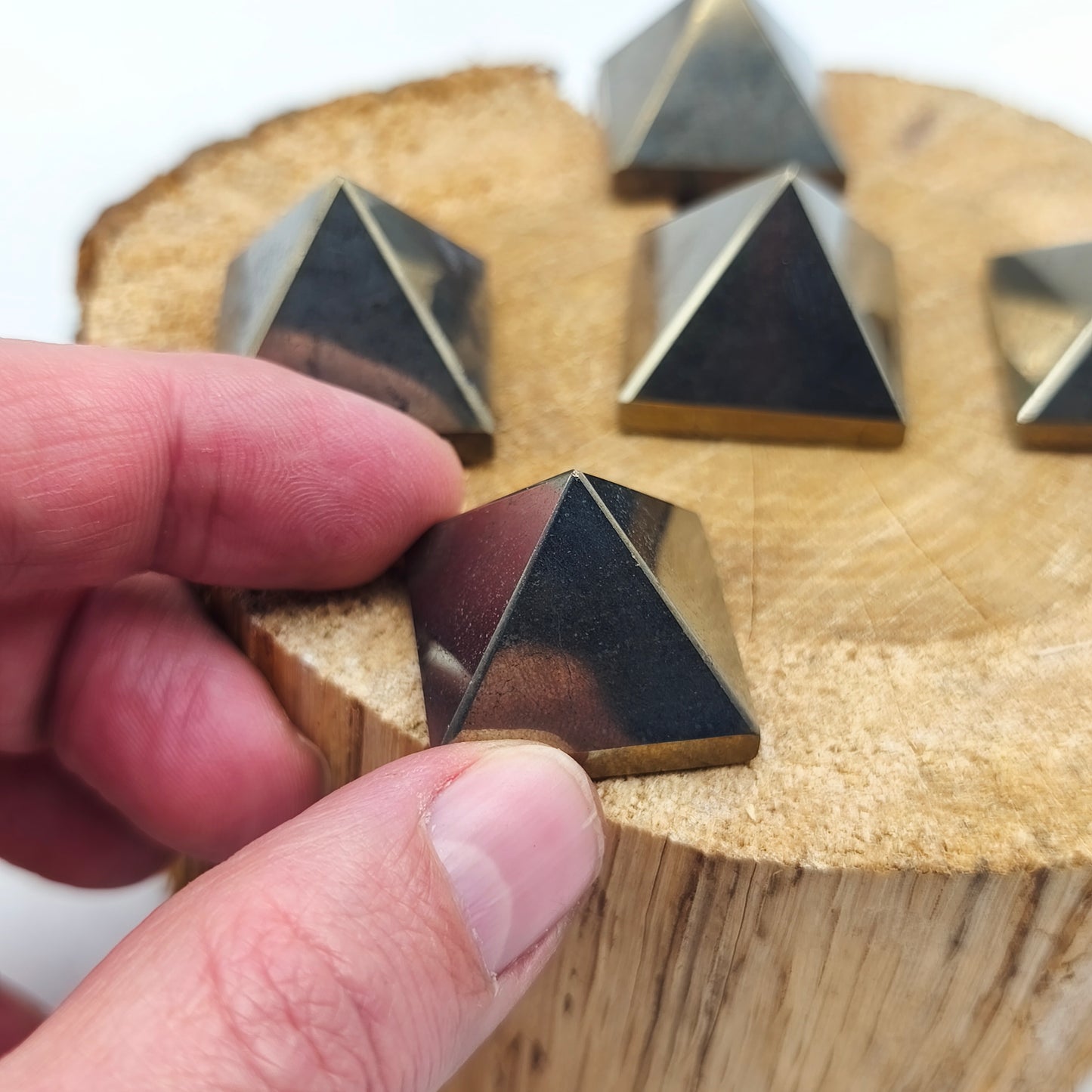 Pyramide - Pyrite - 2,5 cm