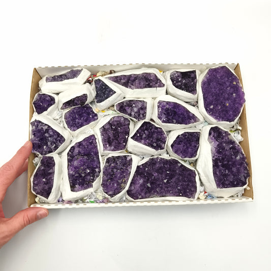 Grand flat d’Améthyste naturelle Uruguay – qualité EXTRA