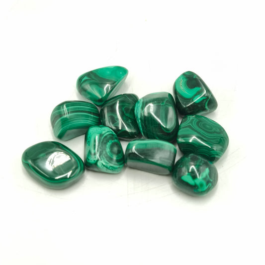 Pierres Roulées - Malachite (200 g) Taille 3