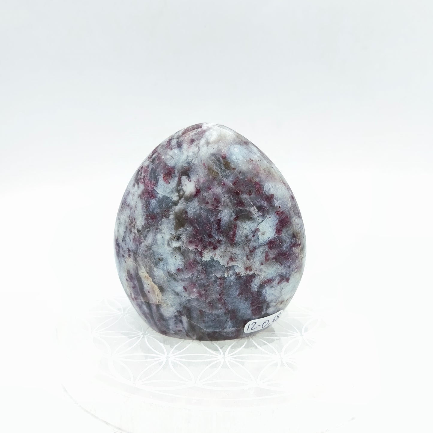 Forme libre - Tourmaline rose et quartz
