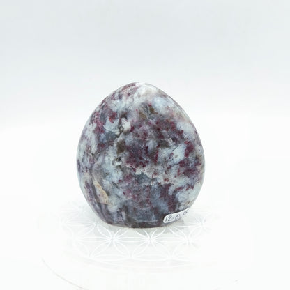 Forme libre - Tourmaline rose et quartz