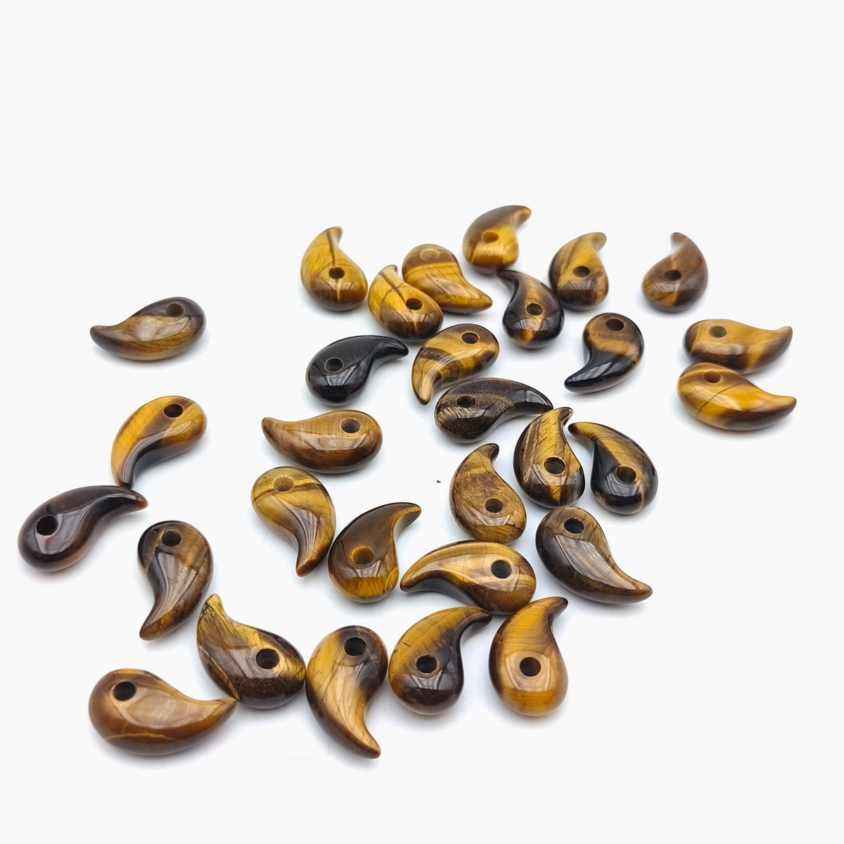 Pendentif Magatama Oeil de tigre
