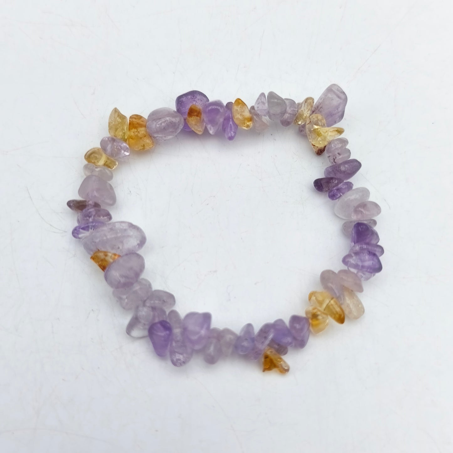 Bracelet baroque en Amétrine (Collection Enfant)