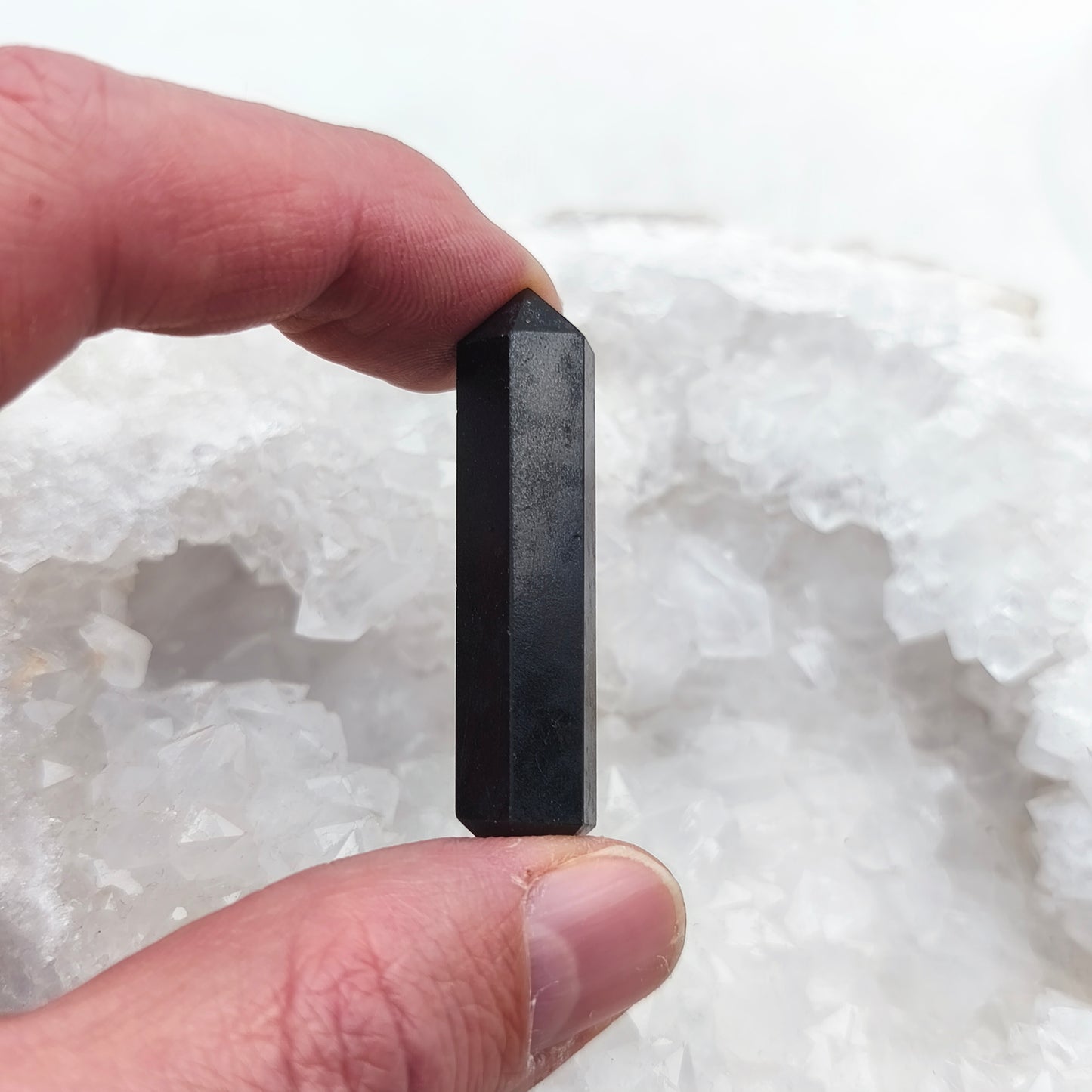 Pointe Biterminée - Tourmaline noire (4/5 cm)