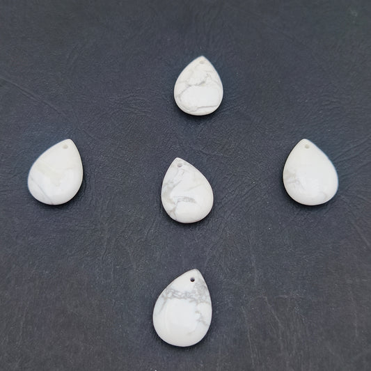 Pendentif Goutte Howlite
