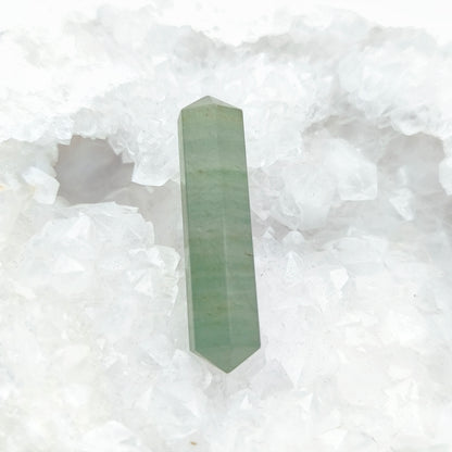 Pointe Biterminée - Aventurine verte (4/5 cm)