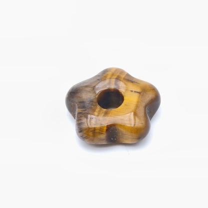 Pendentif Fleur Oeil de tigre