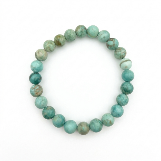 Bracelet en perles - Turquoise EXTRA (8 mm)