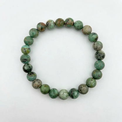 Bracelet en perles - Turquoise (8 mm)